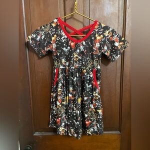 Enchanted dress shop girls size 5-6 black dress